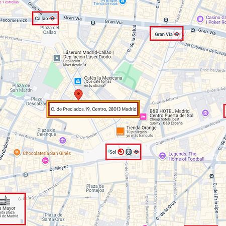 Apartamento Doble Centro マドリード エクステリア 写真